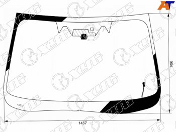 Стекло лобовое (Обогрев щеток Две камеры Датчик дождя) Subaru Forester 18- XYG 7944AGNCHMV LFW/H/X