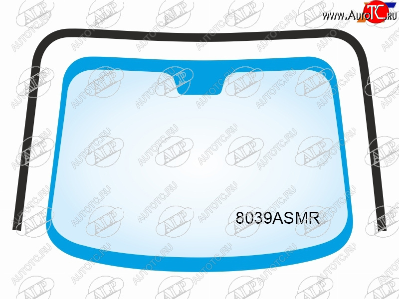 1 299 р. Молдинг лобового стекла (П-образный) Suzuki SX4 13-21 ALP 8039ASMR  с доставкой в г. Пермь