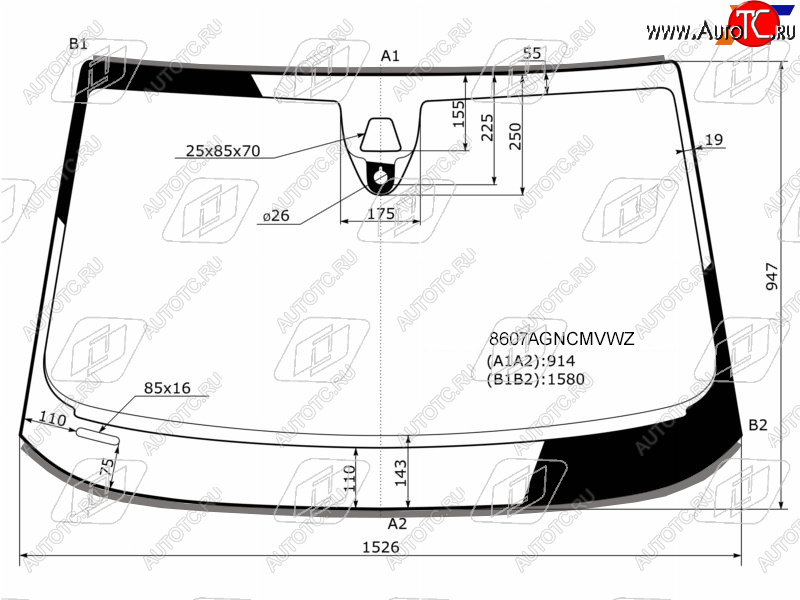 13 399 р. Стекло лобовое (Камера Датчик дождя Молдинг) Audi A8 09-13 FUYAO 8607AGNCMVWZ  с доставкой в г. Пермь