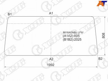 Стекло лобовое Volvo FL 85-06 XYG 8816AGNBL LFW