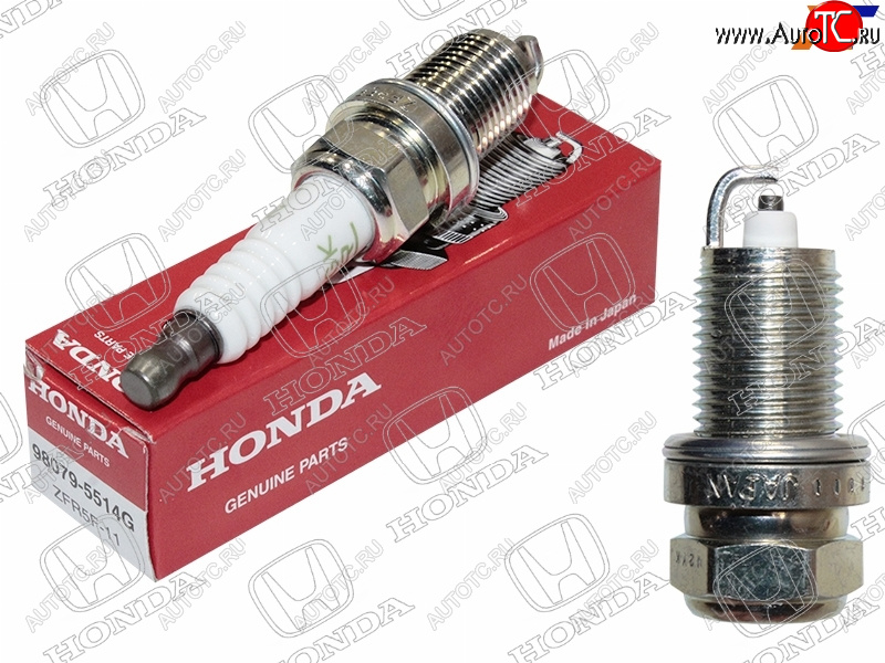 599 р. Свеча зажигания HONDA ACCORDCIVICCR-VINTEGRAMR-VODYSSEYPRELUDE HONDA 98079-5514G  с доставкой в г. Пермь