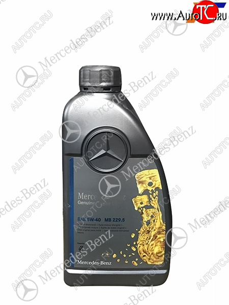 1 899 р. Масло моторное MERCEDES-BENZ (синтетическое) 1л 5W40 229.5 бензин                                    MERCEDES A000989860611AAEW  с доставкой в г. Пермь