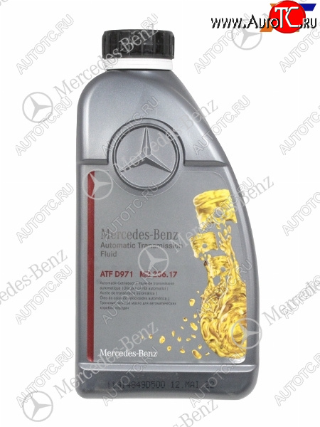 5 999 р. Масло трансмиссионное MB 236.17 ATF 1л MERCEDES A002989060312  с доставкой в г. Пермь