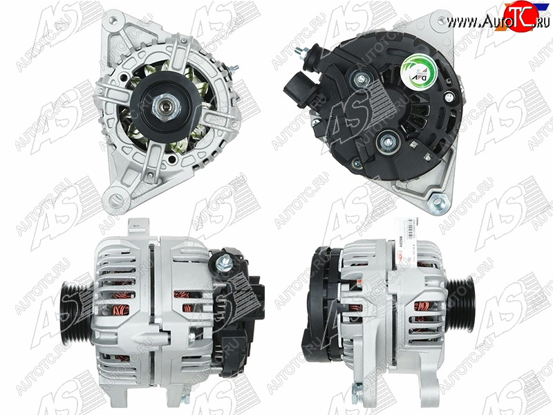 20 699 р. Генератор TOYOTA AVENSISALLIONCALDINAPREMIOCOROLLAFIELDER 1.61.8 01-09 14ZZFE 12V 80A(4 конта AS-PL A0256  с доставкой в г. Пермь