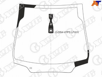 22 199 р. Стекло лобовое + дд CITROEN DS4 5D HBK 11-15                                                         XYG CI-DS4-VPPS LFW/X  с доставкой в г. Пермь. Увеличить фотографию 2