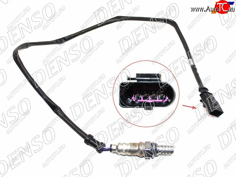9 099 р. Датчик кислородный AUDI Q3 11-Q5 08-SKODA OCTAVIA 04-13VW CADDY 04-15GOLF 08-POLO 09-TOUAREG 1 DENSO DOX-2041  с доставкой в г. Пермь