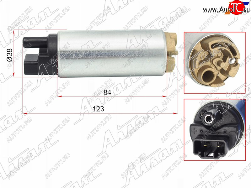 9 199 р. Топливный насос TOYOTA LAND CRUISER 100LX470 1FZ-FE 2UZ-FE AISAN EFP1-66040  с доставкой в г. Пермь