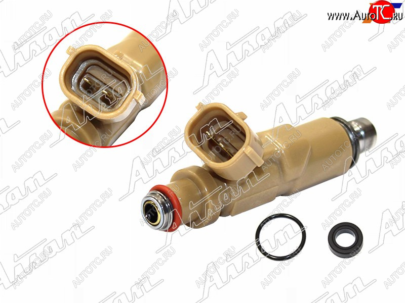 7 199 р. Форсунка топливная 3RZFE COASTERHILUXLAND CRUISER 99- AISAN FNJJ-79145  с доставкой в г. Пермь