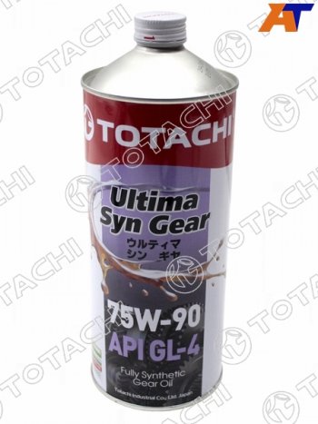 1 899 р. Масло трансмиссионное синтетическое TOTACHI Ultima Syn-Gear 75W-90 GL-4 1л TOTACHI G3501  с доставкой в г. Пермь. Увеличить фотографию 1