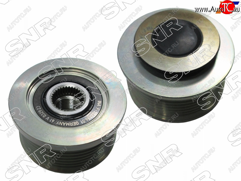 4 399 р. Шкив генератора NISSAN MANY                                                                          SNR GA76804  с доставкой в г. Пермь