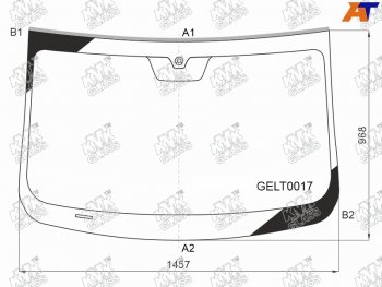 Стекло лобовое Geely Coolray 18-24  Belgee X50 23- KMK GELT0017