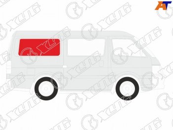 3 699 р. Стекло кузова боковое (не опускное) (Справа Цвет зеленый) Hyundai H1 97-07  JAC Refine 06-11 XYG H-I SR/RH/X  с доставкой в г. Пермь. Увеличить фотографию 1