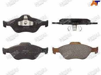 1 439 р. Колодки тормозные перед FL-FR SAT Mazda Demio 2 DY дорестайлинг (2002-2005)  с доставкой в г. Пермь. Увеличить фотографию 2