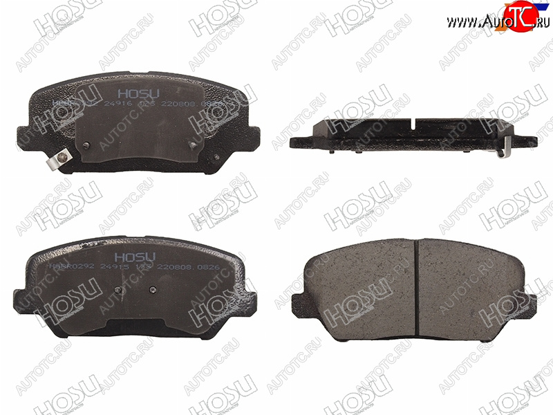 1 469 р. Колодки тормозные передние FR-FL SAT  Hyundai I30 3 PD хэтчбэк (2017-2020)  с доставкой в г. Пермь