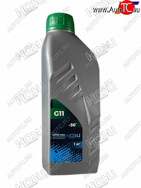 173 р. Антифриз (SUPER COOL G11 1 кг. -30 C Зелёный) HOSU HSCL0010  с доставкой в г. Пермь