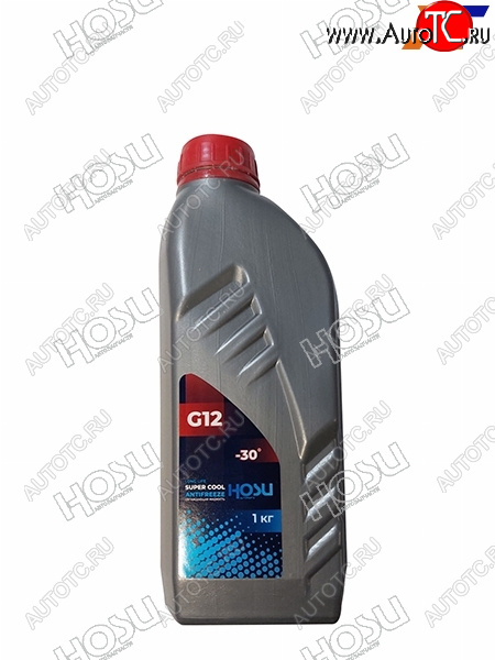 188 р. Антифриз (SUPER COOL G12 1 кг. -30 C красный) HOSU HSCL0007  с доставкой в г. Пермь