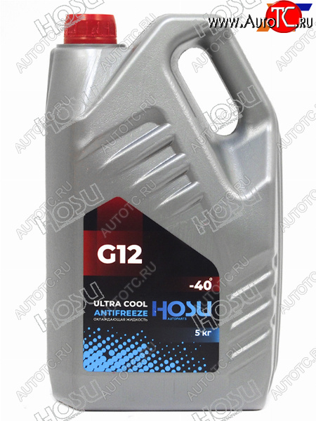929 р. Антифриз (ULTRA COOL G12 5 кг. -40 C красный) HOSU HSCL0002  с доставкой в г. Пермь