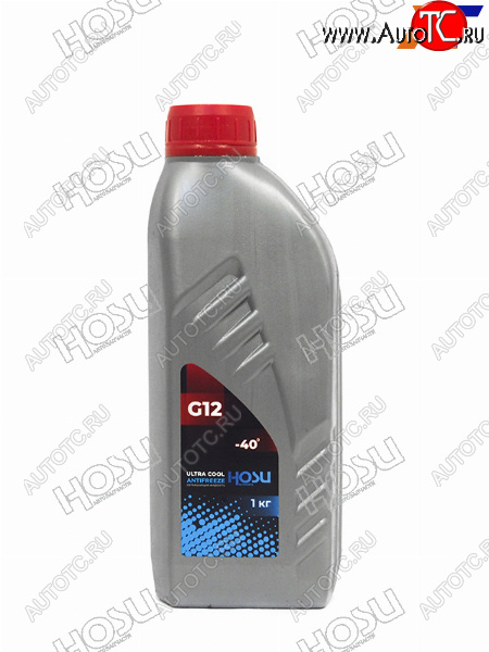 213 р. Антифриз (ULTRA COOL G12 1 кг. -40 C красный) HOSU HSCL0001  с доставкой в г. Пермь