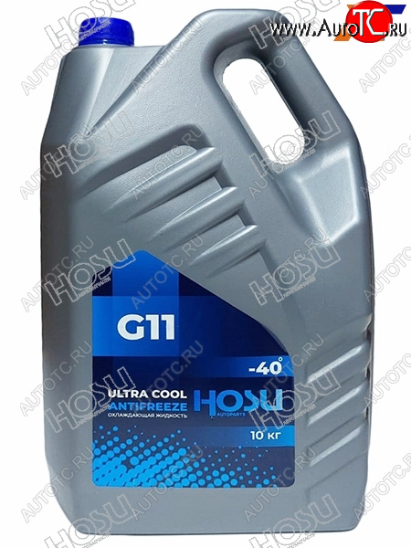 1 599 р. Антифриз (ULTRA COOL G11 10 кг. -40 C Синий) HOSU HSCL0030  с доставкой в г. Пермь