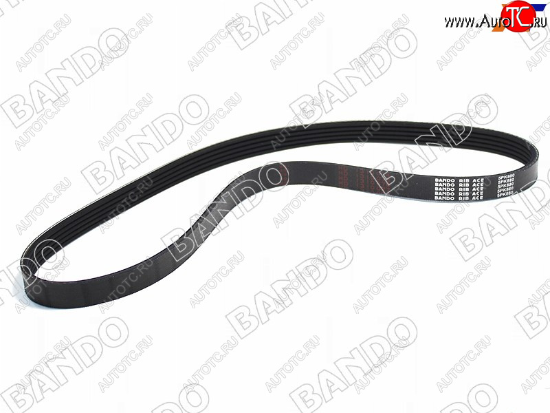 779 р. Ремень поликлиновой TOYOTA 2E (AC)SUBARU EJ20EJ25 FORESTER SF#SG# 97-05 (ALT) BANDO 5PK880  с доставкой в г. Пермь