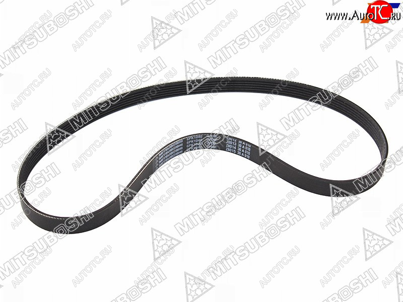 739 р. Ремень поликлин TOYOTA 12MZ MCU1#MCU2#LEXUS RX300330350FORD FOCUS II 1.41.6 04-10 MITSUBOSHI 6PK1040  с доставкой в г. Пермь