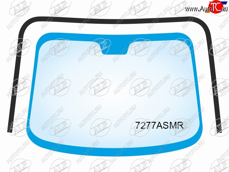 2 599 р. Молдинг лобового стекла (П-образный) Renault Koleos 08-16 ALP 7277ASMR  с доставкой в г. Пермь