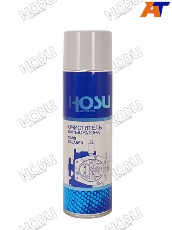 369 р. Очиститель карбюратора HOSU PROFESSIONAL LINE  флакон-аэрозоль 650мл HOSU HSLM0002  с доставкой в г. Пермь. Увеличить фотографию 1