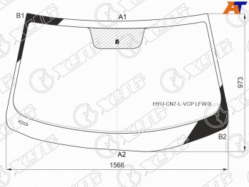 Стекло лобовое Hyundai Elantra 20-23 XYG HYU-CN7-L-VCP LFW/X