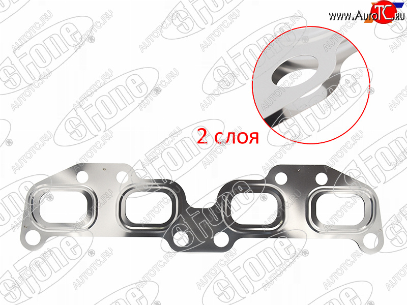 439 р. Прокладка выпускного коллектора NISSAN X-TRAILPRIMERA QR2025DE 01- STONE JB-02770  с доставкой в г. Пермь