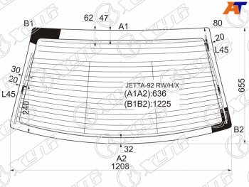 4 999 р. Стекло заднее (Цвет зеленый Обогрев Антенна) Volkswagen Jetta 91-98  Vento 92-95 XYG JETTA-92 RW/H/X  с доставкой в г. Пермь. Увеличить фотографию 1