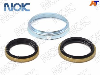 1 849 р. Cальники ступичные комплект FR TY Corona _T17#, _T19#, _T21# без ABS NOK K04422-12010  с доставкой в г. Пермь. Увеличить фотографию 1