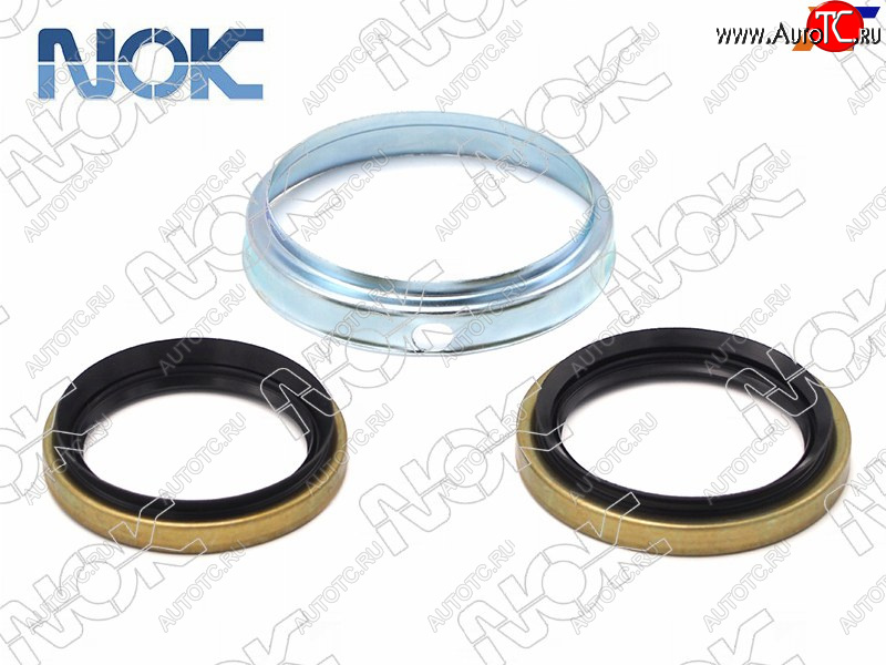 1 849 р. Cальники ступичные комплект FR TY Corona _T17#, _T19#, _T21# без ABS NOK K04422-12010  с доставкой в г. Пермь