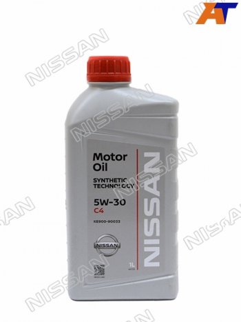 1 469 р. Масло моторное NISSAN 5W-30 DPF 1л.                                                                  NISSAN KE900-90033R  с доставкой в г. Пермь. Увеличить фотографию 1