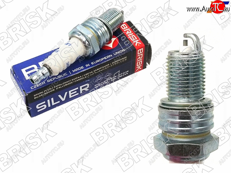 200 р. Свеча зажигания CHEVROLET AVEOLANOSNIVADAEWOO LACETTINEXIA 1.51.7 00-VAZ 2101-21102121 BRISK LR15YS-N  с доставкой в г. Пермь