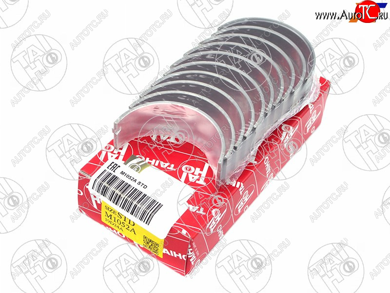 1 679 р. Вкладыши коренные к-т STD NISSAN WINGROADPRIMERAX-TRAIL QR20DEQR25DE 01- TAIHO M1052A STD  с доставкой в г. Пермь