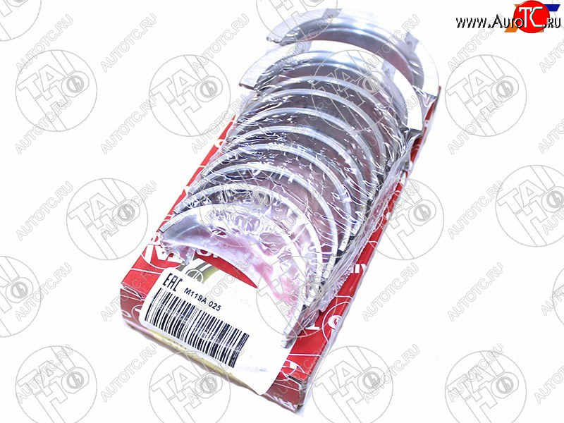 1 199 р. Вкладыши коренные к-т 0,25 MITSUBISHI COLTLANCERLIBEROMIRAGE G12BG13B4G15B 87- TAIHO M119A 025  с доставкой в г. Пермь