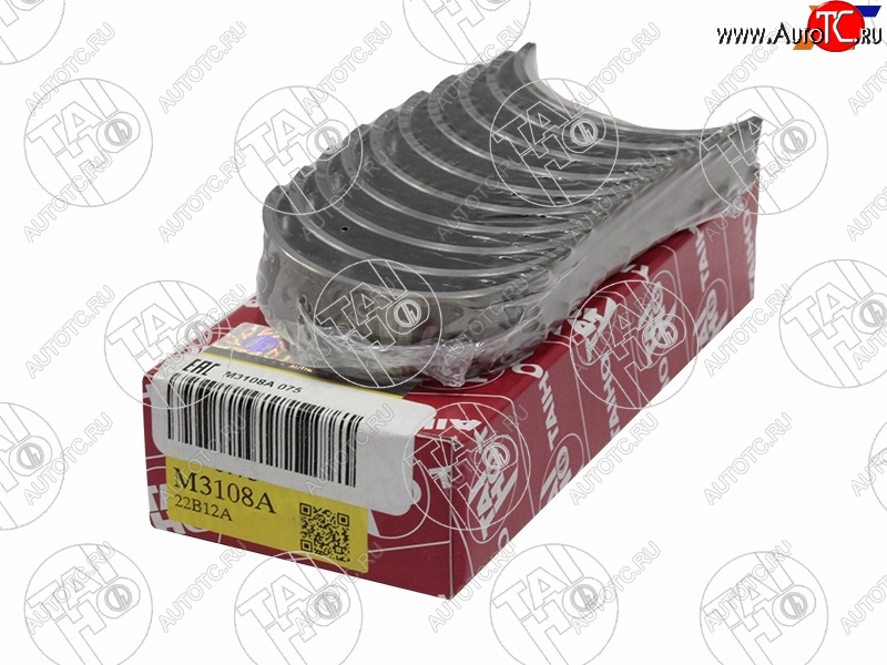 1 029 р. Вкладыши коренные к-т 075 HYUNDAI ELANTRAAVANTEI30 1,6 06- TAIHO M3108A 075  с доставкой в г. Пермь
