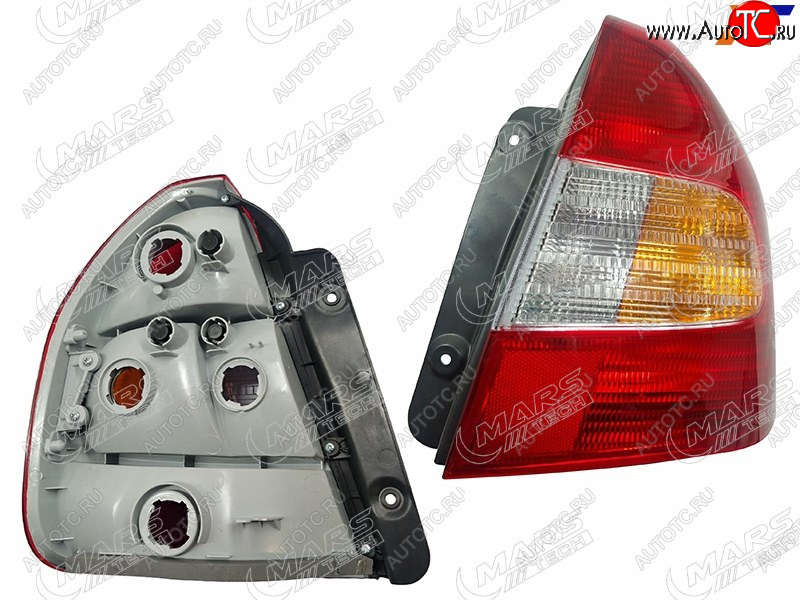 2 799 р. Фонарь задний правый MARS Hyundai Accent 2 LC седан дорестайлинг (ТагАЗ) (1999-2012)  с доставкой в г. Пермь