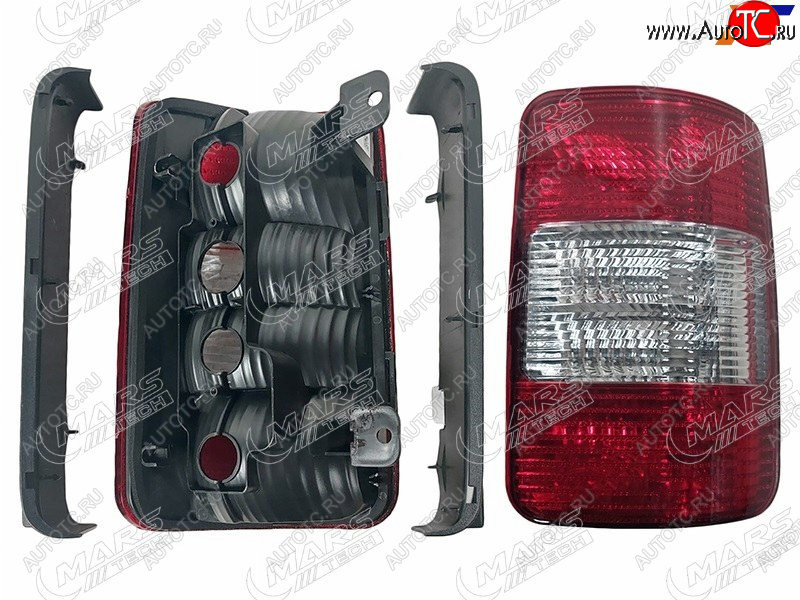 2 399 р. Фонарь задний правый MARS  Volkswagen Caddy  2K (2003-2010) дорестайлинг  с доставкой в г. Пермь