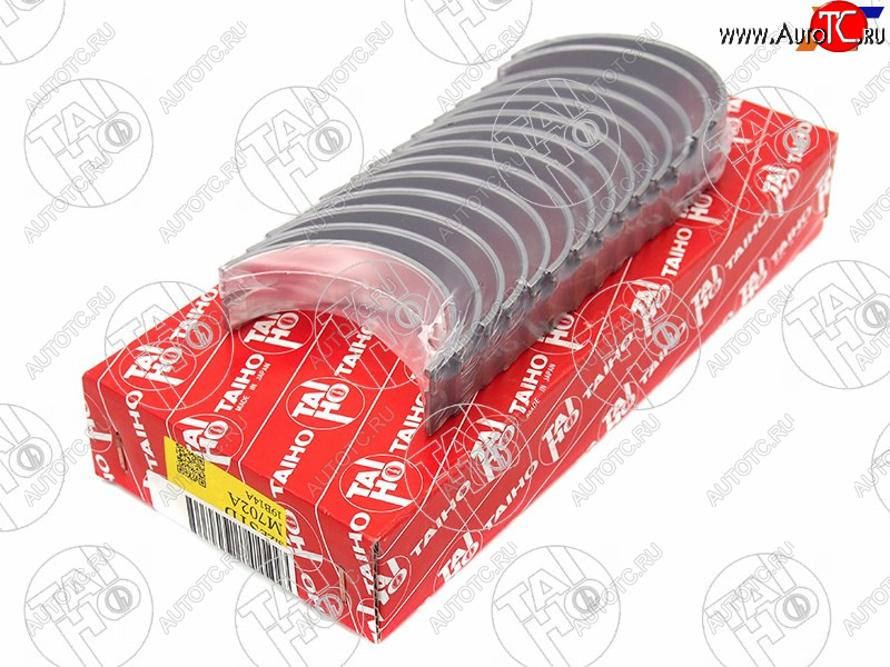 2 099 р. Вкладыши коренные к-т STD TOYOTA MARK2CHASERVEROSSA 1JZ-GE 96-04 TAIHO M702A STD  с доставкой в г. Пермь