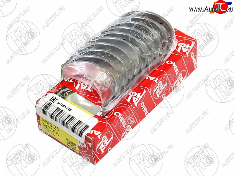 2 599 р. Вкладыши коренные к-т 0,25 TOYOTA BBBELTAPASSORACTISRUSHPLATZVITZ 1SZ-FE2SZ-FEK3-VE 05- TAIHO M726A 025  с доставкой в г. Пермь