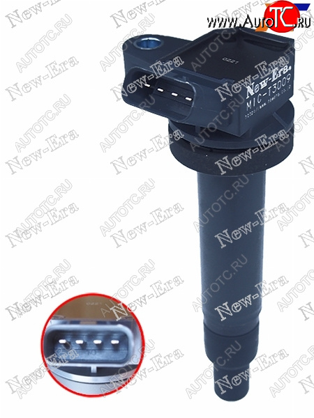 3 389 р. Катушка зажигания TOYOTA 1G-FE 98-042UZ-FE 98-03 NEW ERA MIC-T3009  с доставкой в г. Пермь