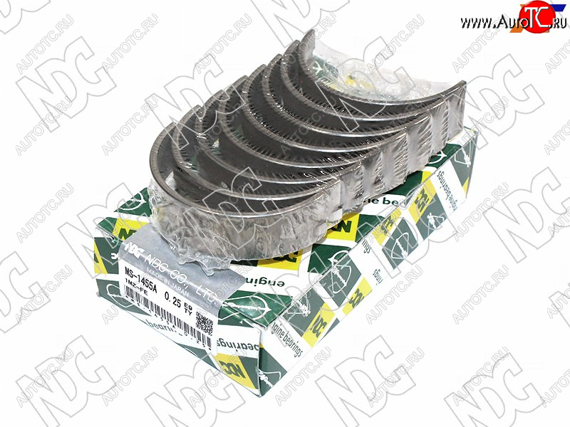 1 879 р. Вкладыши коренные к-т 0,25 TOYOTA CAMRYWINDOMHARRIER 1MZ-FE2MZ-FE Toyota Alphard H10 рестайлинг (2005-2008)  с доставкой в г. Пермь