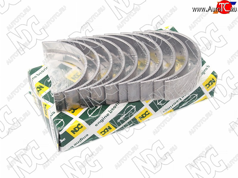 3 179 р. Вкладыши коренные к-т STD TOYOTA 4RUNNERDYNAFORTUNERHIACEHILUXLC PRADO 1KZ-TE1-2KD-FTV 02- NDC MS-1452A STD  с доставкой в г. Пермь