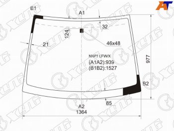 Стекло лобовое TOYOTA PORTE 04-12 XYG NNP1 LFW/X