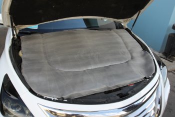 3 589 р. Автоодеяло (тяжелое, темно-серое) Автопилот ЛЮКС   (Размер XL (ДхШ) см: 160х90 )  с доставкой в г. Пермь. Увеличить фотографию 2