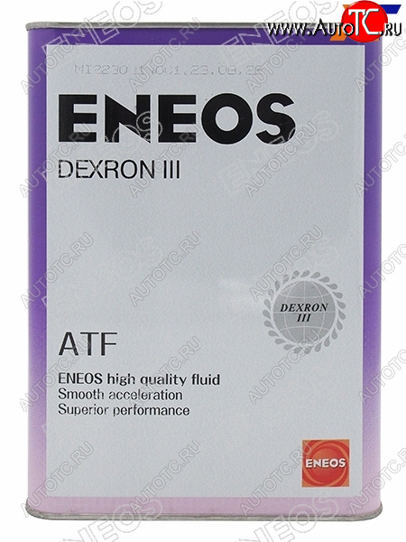 4 099 р. Жидкость для АКПП ENEOS ATF DEX III 4л Декстрон 3 ENEOS OIL1309  с доставкой в г. Пермь