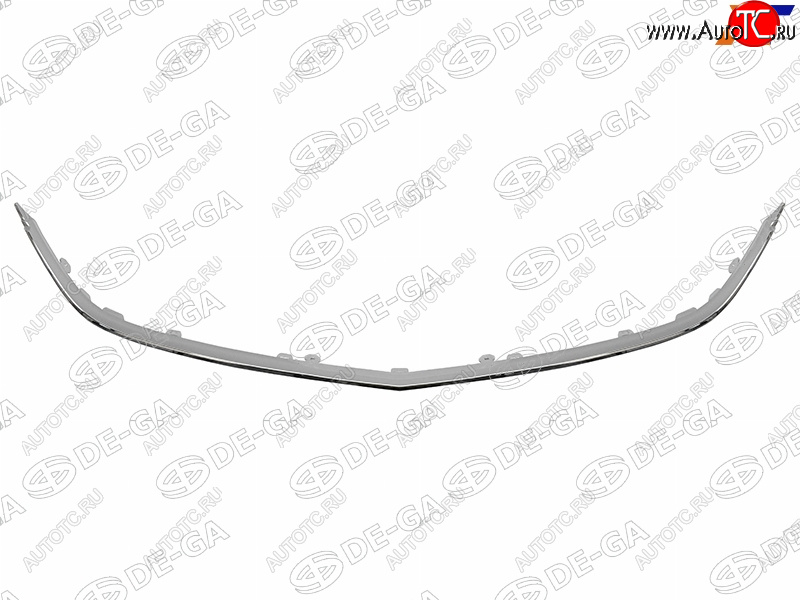 3 199 р. Молдинг решетки Opel Astra 09-12 DE-GA OPL09AS031  с доставкой в г. Пермь