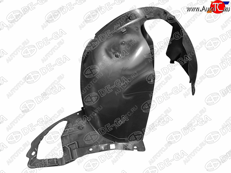 1 239 р. Правый подкрылок передний DE-GA Peugeot 207 WK универсал рестайлинг (2009-2012)  с доставкой в г. Пермь