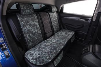 4 699 р. Накидка на сиденье (на весь салон GT Plus алькантара) Автопилот   (камуфляж)  с доставкой в г. Пермь. Увеличить фотографию 2